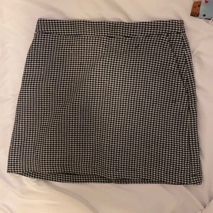 gingham skirt